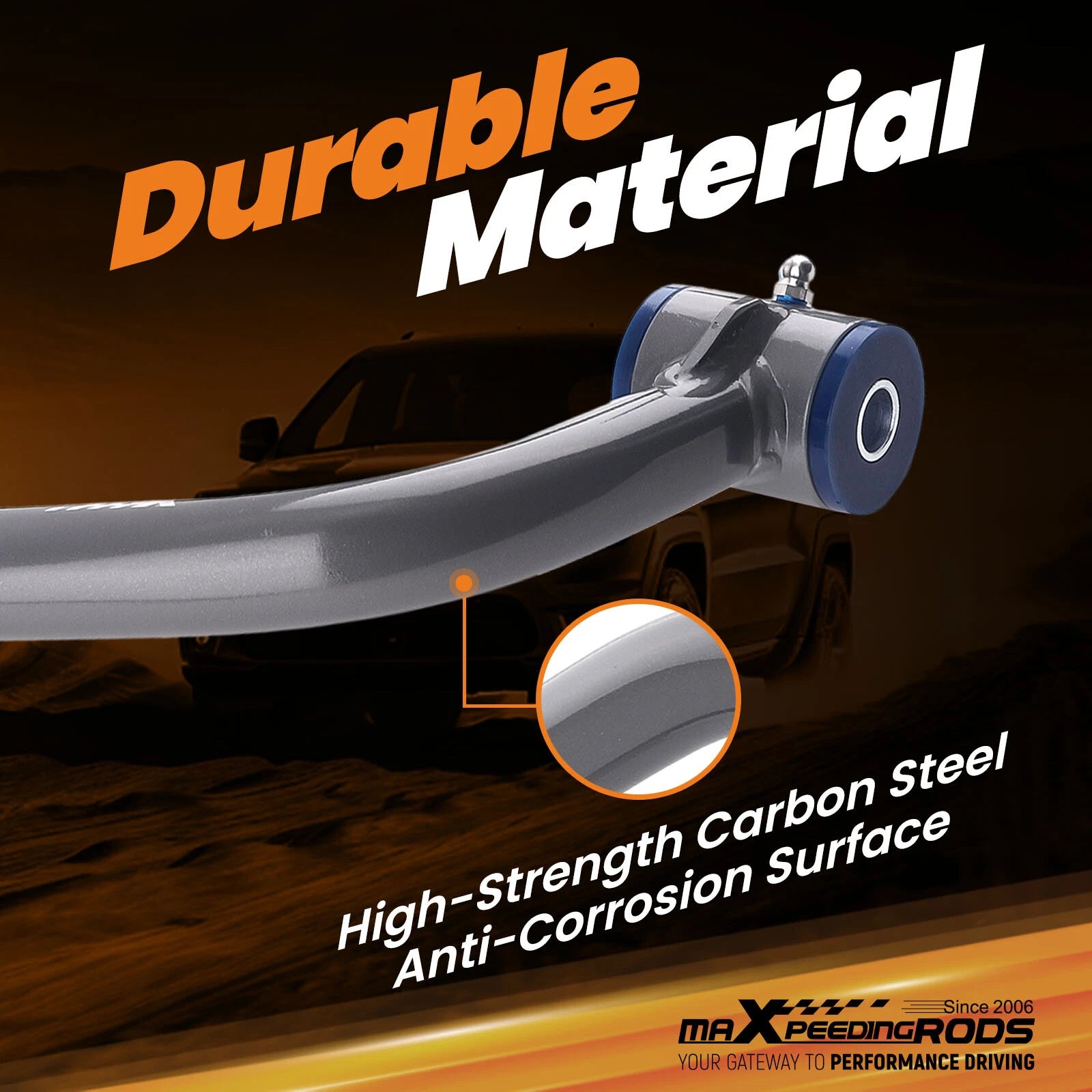 Front Upper Control Arms for Sierra Silverado 2500HD 3500HD (2011-2019)