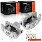 Pair Front Brake Calipers with Bracket for Ford Taurus (1996–1999)