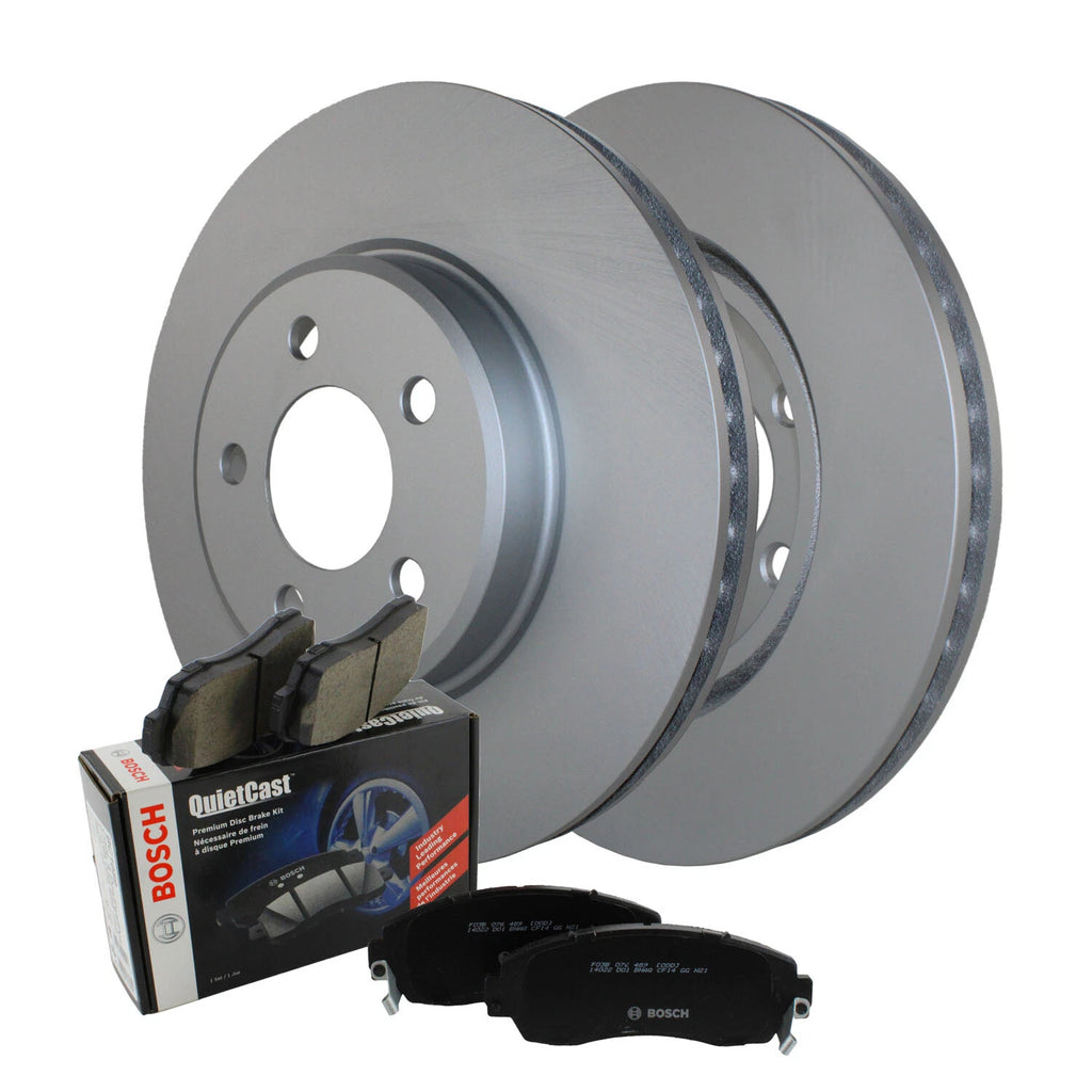 Front Brake Kit 320mm Rotors & Bosch Ceramic Pads for Dodge Charger/Challenger (2015–2023)