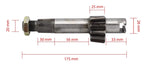 Steering Sector Shaft for Kubota Ford Mitsubishi Tractor