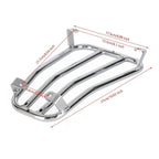 Chrome Floor Board Rack Carrier for Vespa 125 200 250 300 GTS GTV GT GTL (T9)