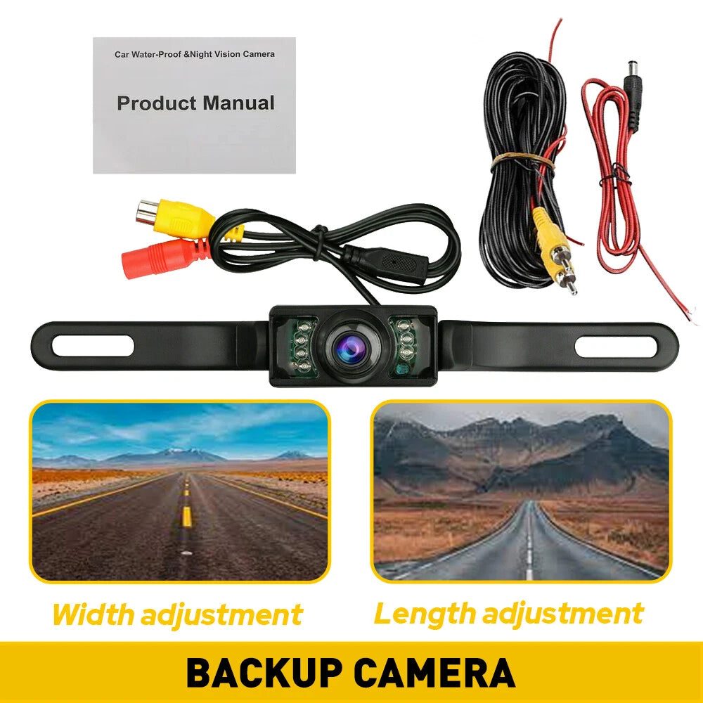 Parking Camera for Car (Wide 170°, Waterproof, Night Vision)