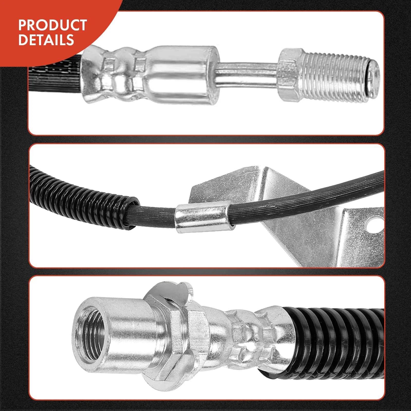 Rear Right Brake Hydraulic Hose for Chevrolet Bus (1997–2002)