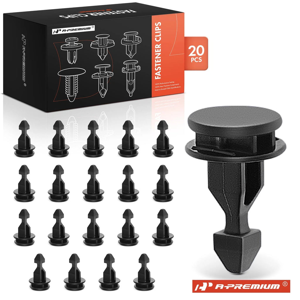 20x Nylon Engine Bulkhead Cover Striker Retainer Clips for Honda