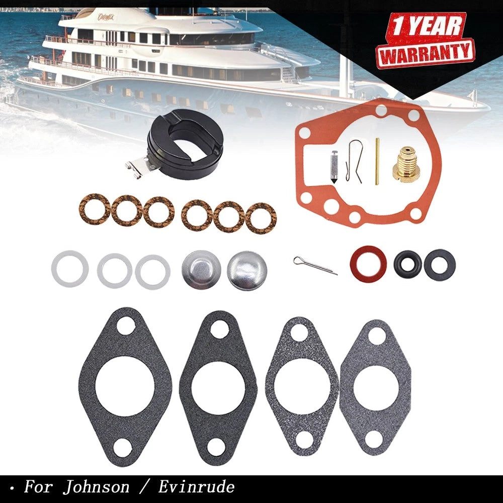 Carburetor Kit for Johnson Evinrude 3-6 HP (Various Years)