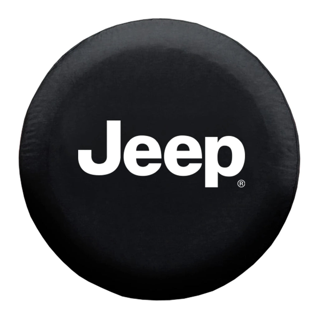 Jeep Logo Spare Tire Cover for Jeep (30" to 33" Spare Tires)