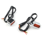 Mini LED Turn Signal Indicator Amber Light for Motorcycles