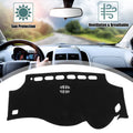 Dashboard Cover Mat for Toyota Alphard (2008–2015) Black Polyester