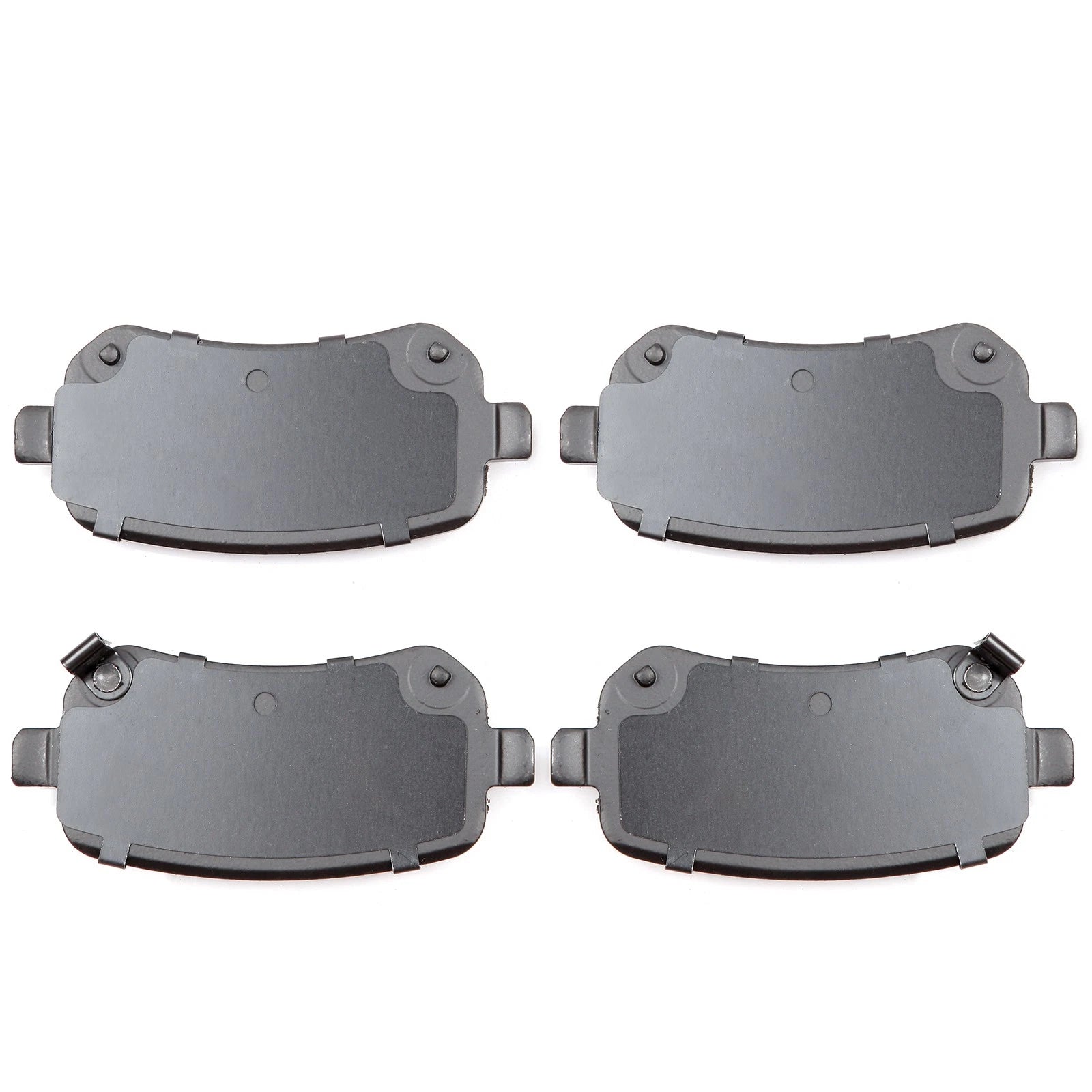 Set of 4 Rear Brake Ceramic Pads and Rotors for Dodge Grand Caravan, Journey, Town & Country