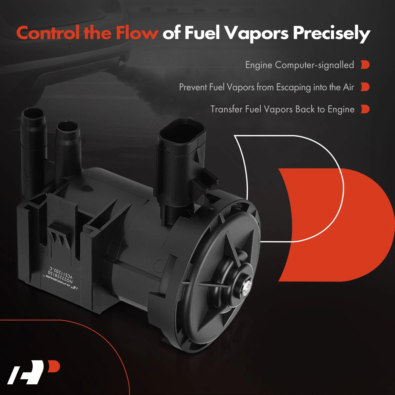 Vapor Canister Purge Valve for Dodge Grand Caravan (2001–2007) Jeep Compass (2007)