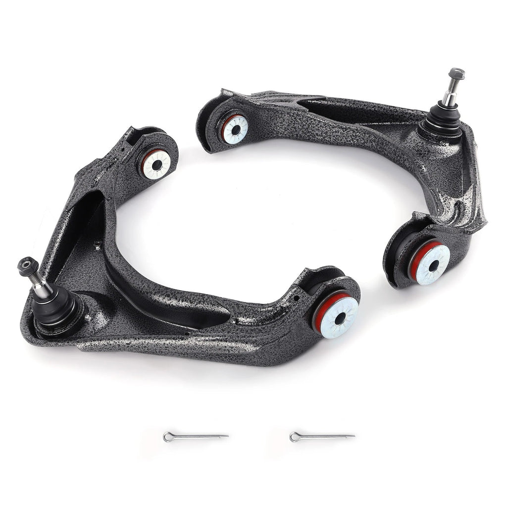 2X Front Upper Control Arms w/PU Bushing for Silverado Sierra 2500 HD (2001–2010)