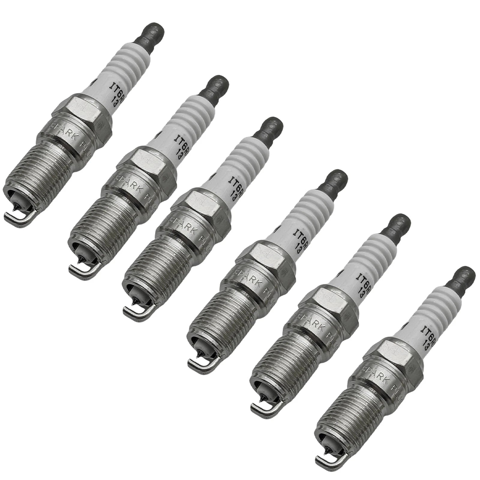Set of 6 Iridium & Platinum Spark Plugs for Ford Ranger, Mazda B4000, Jaguar X-Type