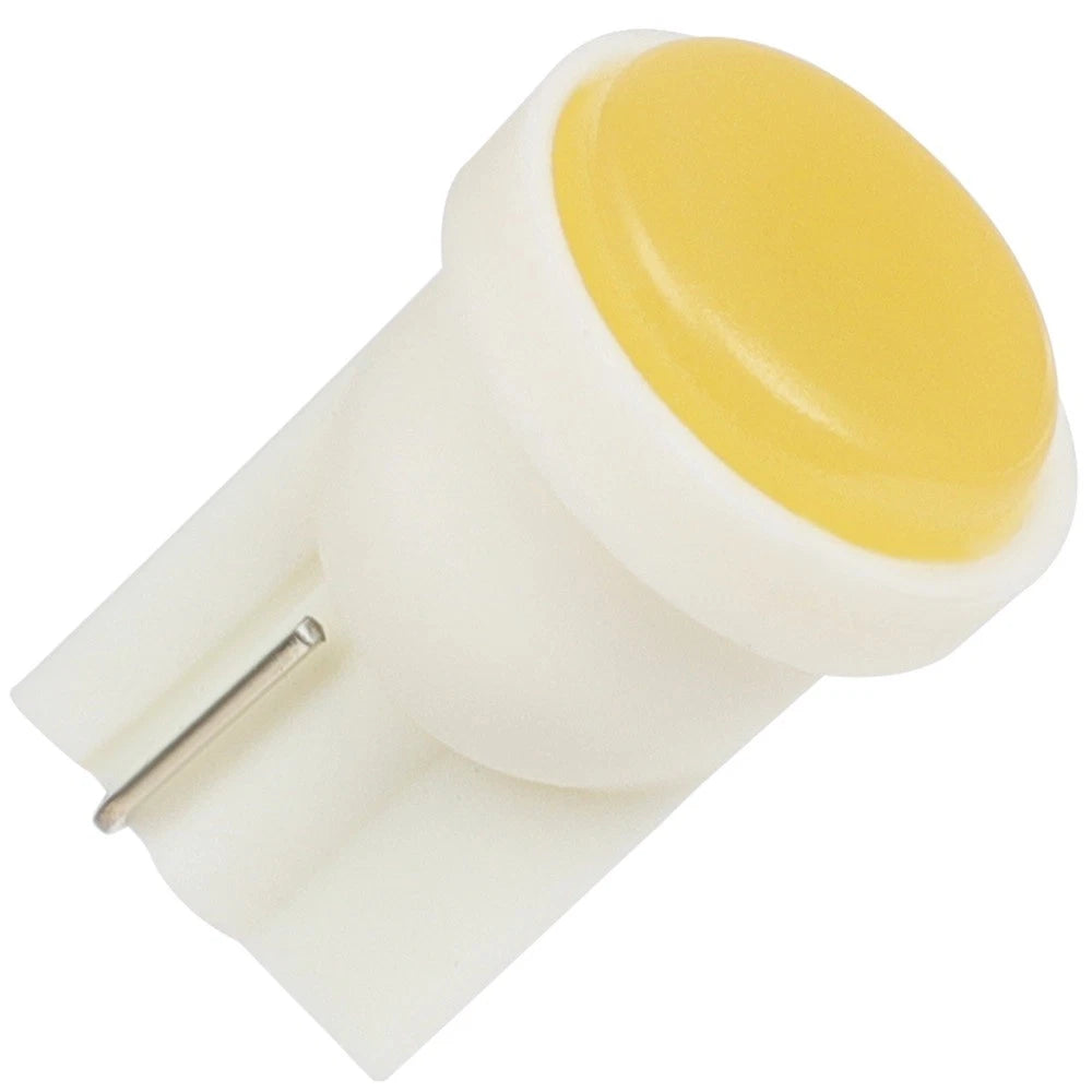 10x T10 194 912 Wedge COB LED Light for License Instrument Panel (2010–2023)