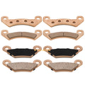 Sintered Front & Rear Brake Pads for John Deere Gator XUV 625i 825i 825E 825M
