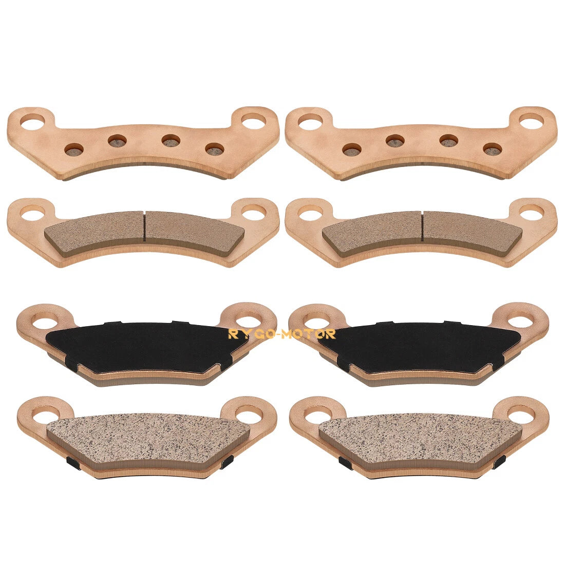 Sintered Front & Rear Brake Pads for John Deere Gator XUV 625i 825i 825E 825M
