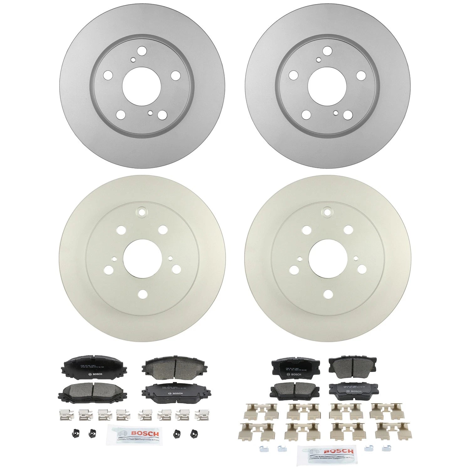 Bosch QuietCast Brake Pad Kit for HS250h RAV4 (2010–2012)