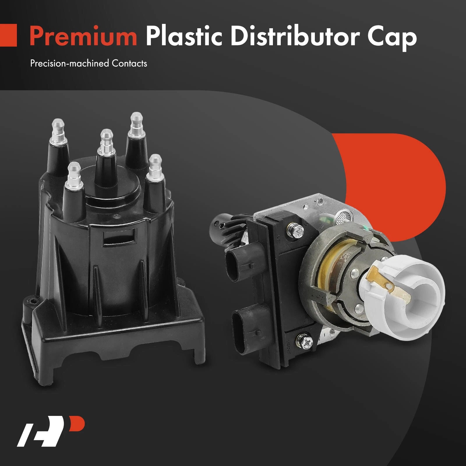 Ignition Distributor with Cap & Rotor for Chevrolet S10 (1991-1993)