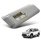 Driver Side Sun Visor for Toyota RAV4 (2013-2018) Gray Interior