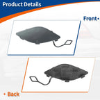 Tow Hook Cover for Mercedes-Benz E350 (2010–2014) No.A2078850123 Grey
