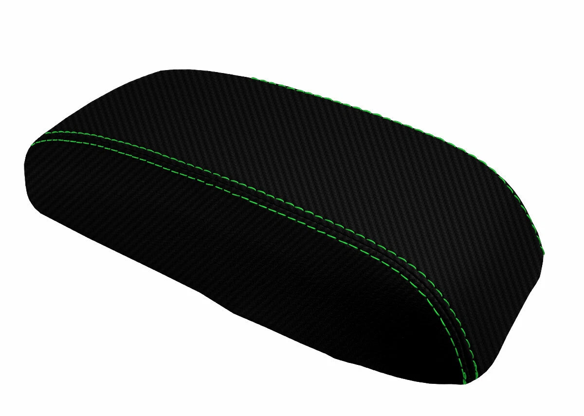 Carbon Fiber Console Lid Armrest Cover for Dodge Neon (2000–2005)