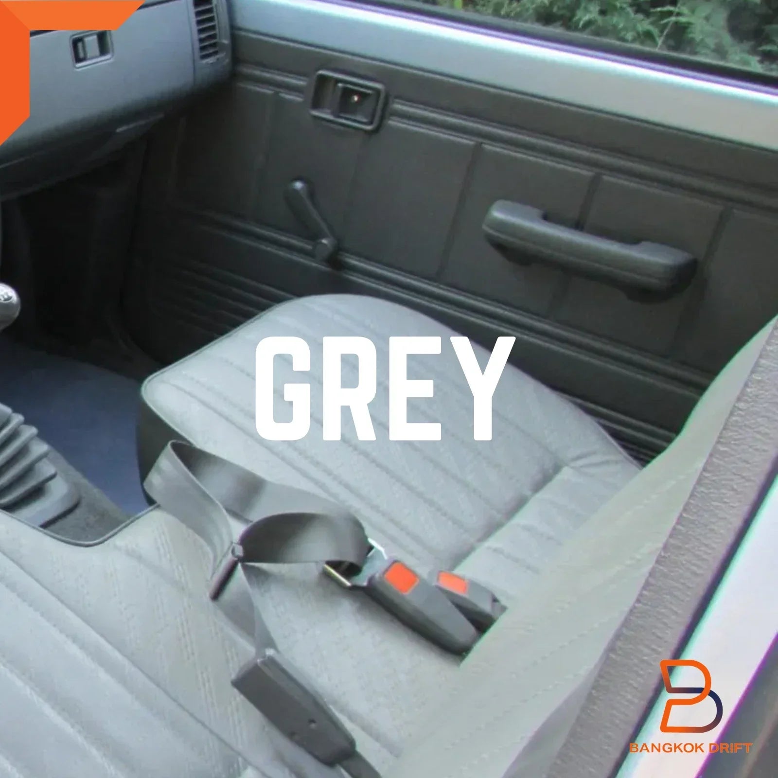 Grey Arm Rest Door Pull Handle for Mazda B-Series (1985-1998)