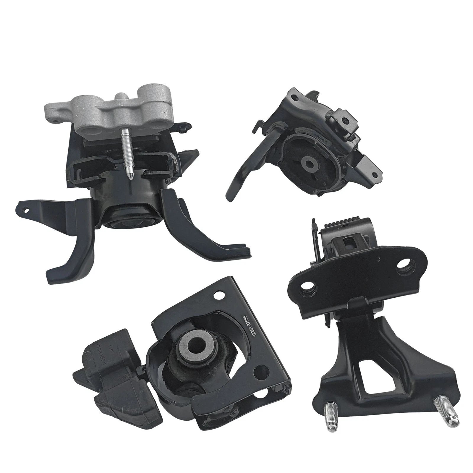 Set of 4 Engine & Transmission Mounts for Lexus CT200h Toyota Prius V (2011–2017)