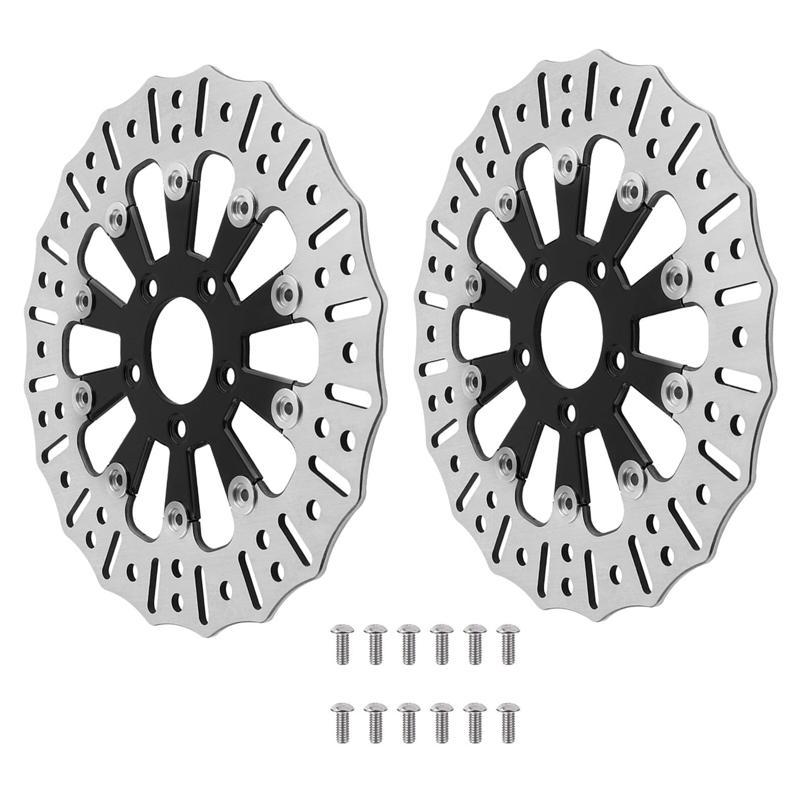 2X Floating 11.8 Front Brake Rotors for Harley-Davidson Touring (2008–2019)