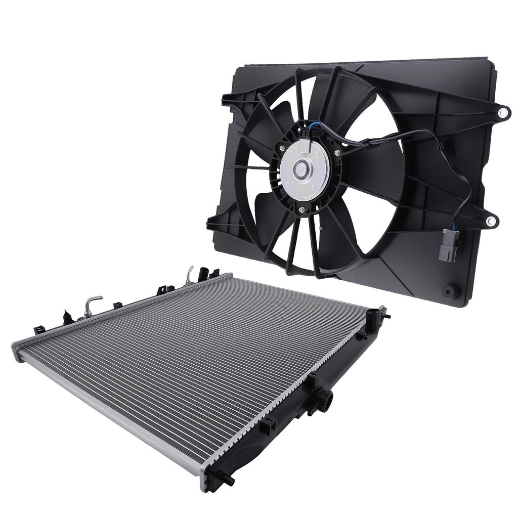 Radiator & Cooling Fan for Honda Ridgeline V6 3.5L (2006–2008) 19020RJEA01