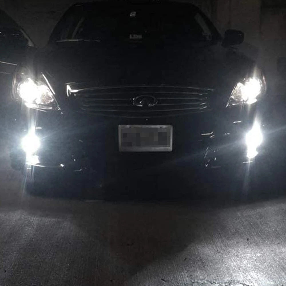 2X LED Fog Driving Lights for H16 5202 (6500K)