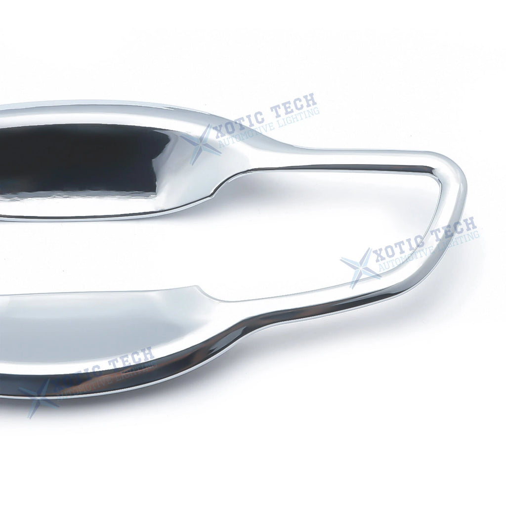 Chrome Silver Door Handle Bowl Cup Cover Molding Trims for Honda Civic (2016-2021)