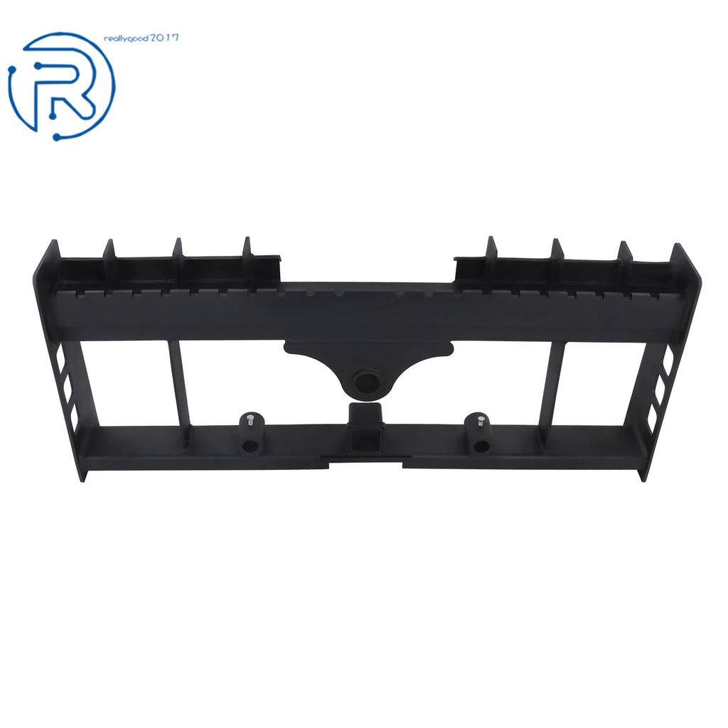 Pallet Fork Frame with Receiver Hitch for Skid Steer (2500LBS)