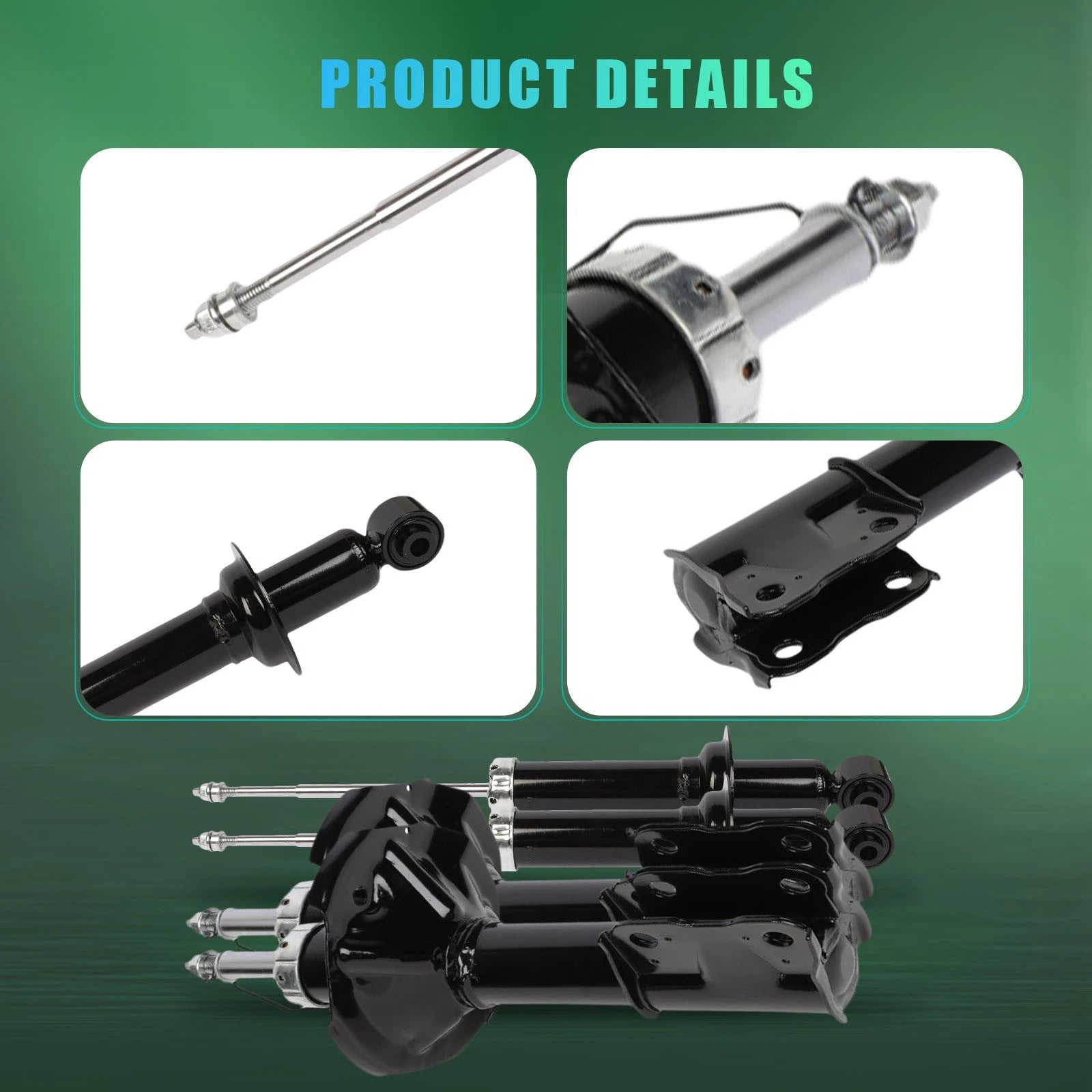 Set of 4 Struts for Mitsubishi Lancer (2002–2005)