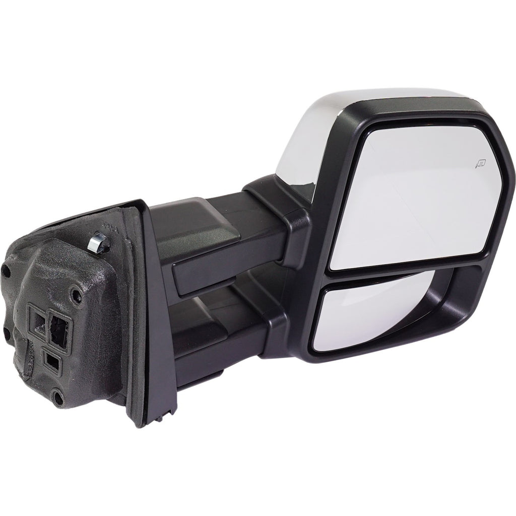 Towing Mirror for Ford F-150 (2015–2018) RH Power Heated Chrome Signal Light