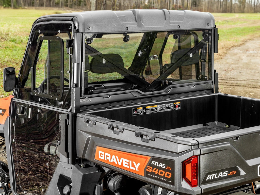 Scratch Resistant Rear Windshield for Gravely Atlas JSV (2023–2023)