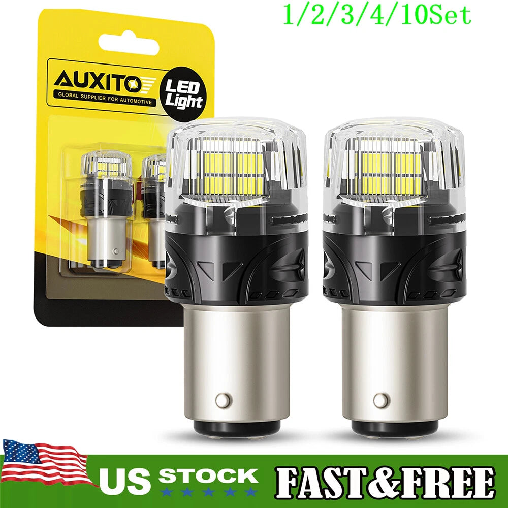 2X LED Strobe Flashing Brake Tail Light for Make Model