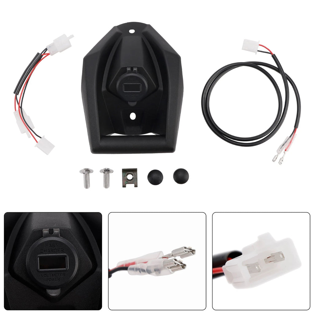 12V USB+C Quick Charger Socket for Yamaha X-MAX 300 (2017–2025)