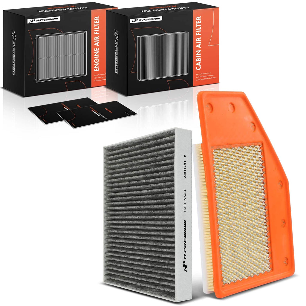 Engine & Active Carbon Cabin Air Filter for Chevy Malibu (2016–2025)