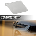 Tow Hook Cover for BMW 5 Series F10 (2011–2017) Silver Tone