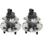 Set of 2 Wheel Hubs for Saturn SL2 (1991–2002) Rear 4 Lug 4-Wheel ABS