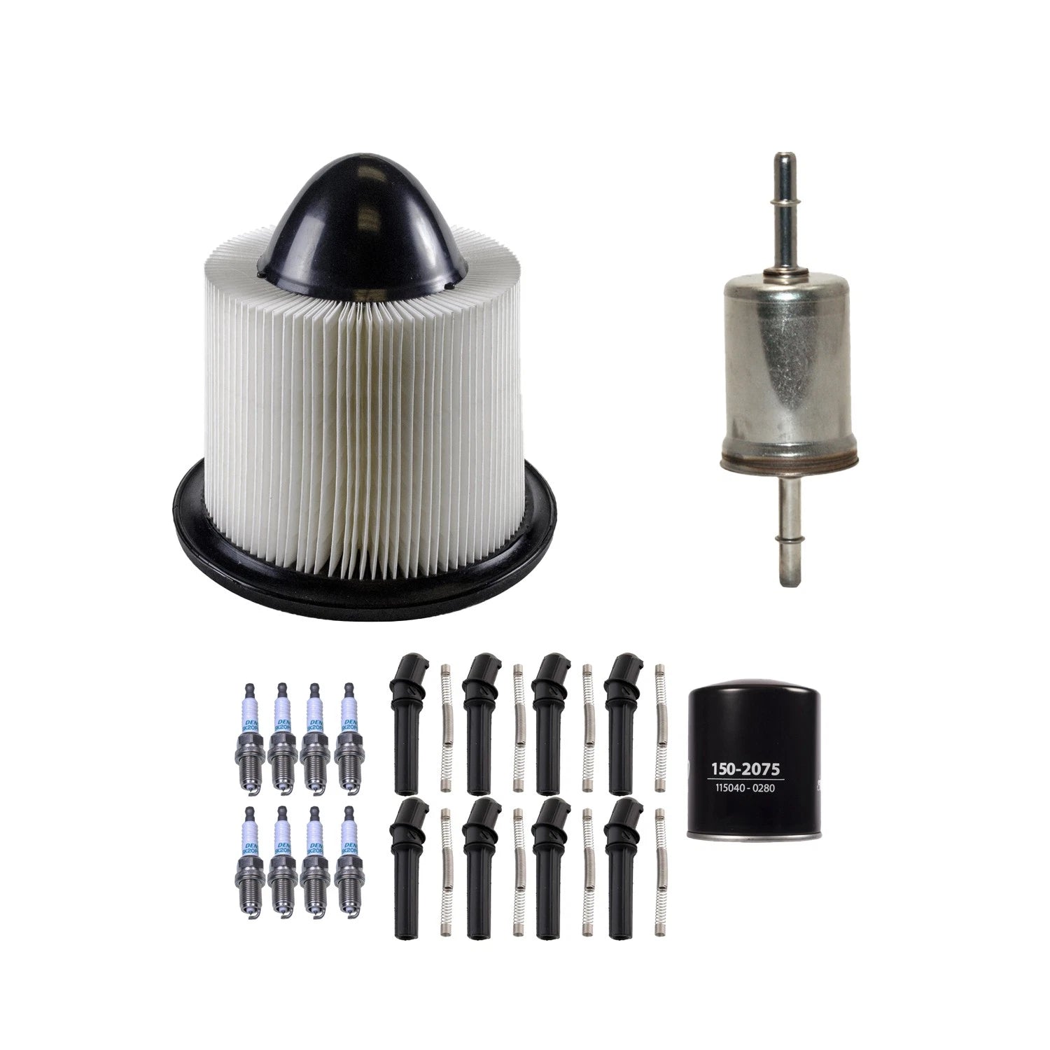 Tune Up Kit with 8 NGK Spark Plugs & Boots for Ford F-150 4.6 V8 (2006–2008)