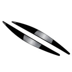 Headlight Eyelid Trim Cover for Skoda Octavia MK3 (2015–2017) Black