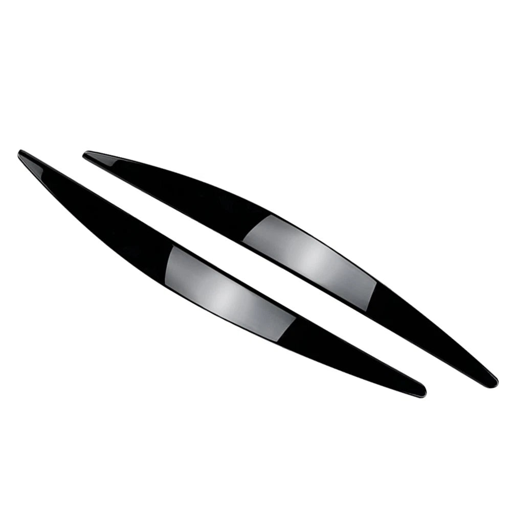 Headlight Eyelid Trim Cover for Skoda Octavia MK3 (2015–2017) Black