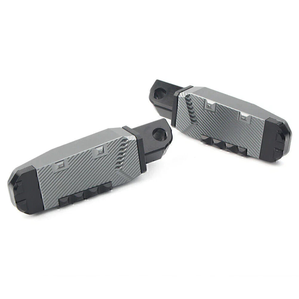 Rear Footrests Grey Pegs for Suzuki GSXR600/750/1300 Hayabusa (2001-2023)