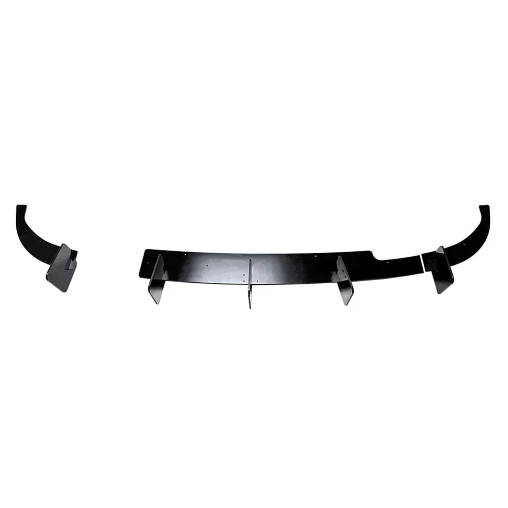 Rear Bumper Lip Spoiler Splitter for VW Tiguan MK2 2021-2023 Black