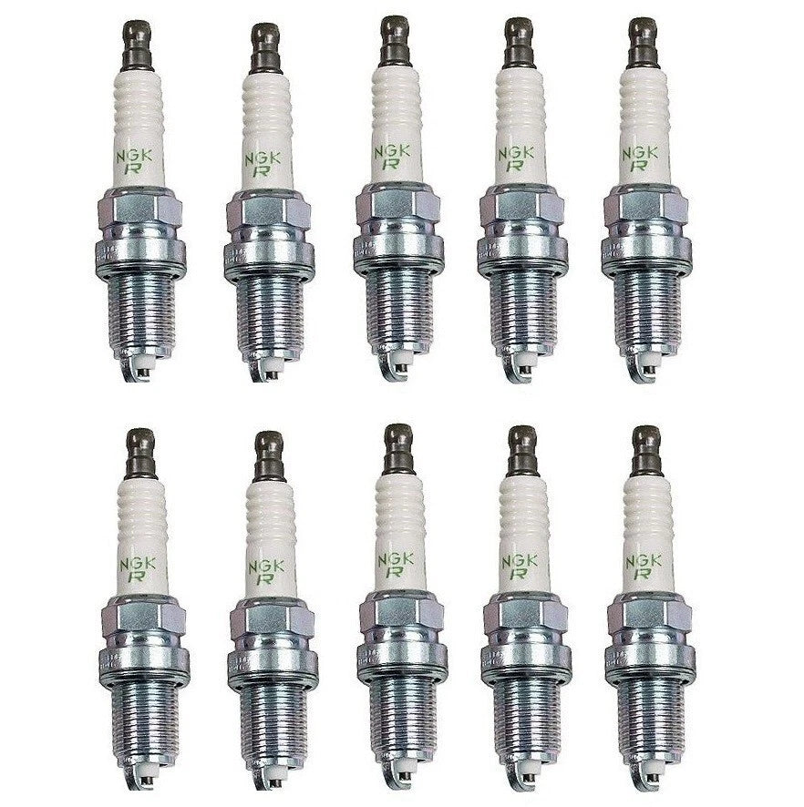 Set of 10 NGK V-Power Spark Plugs for Geo Lexus Scion xB Toyota Corolla Tacoma