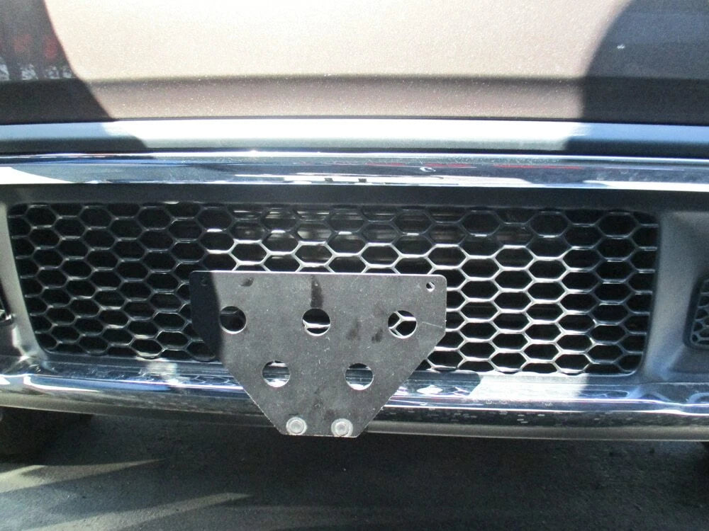 License Plate Bracket Removable for 2017–2022 Jeep Grand Cherokee