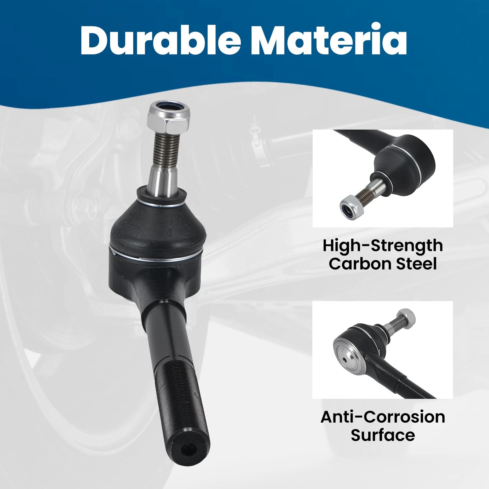 Front Outer Tie Rod for Chevy K1500/K2500/C2500 Suburban (1992–1999)