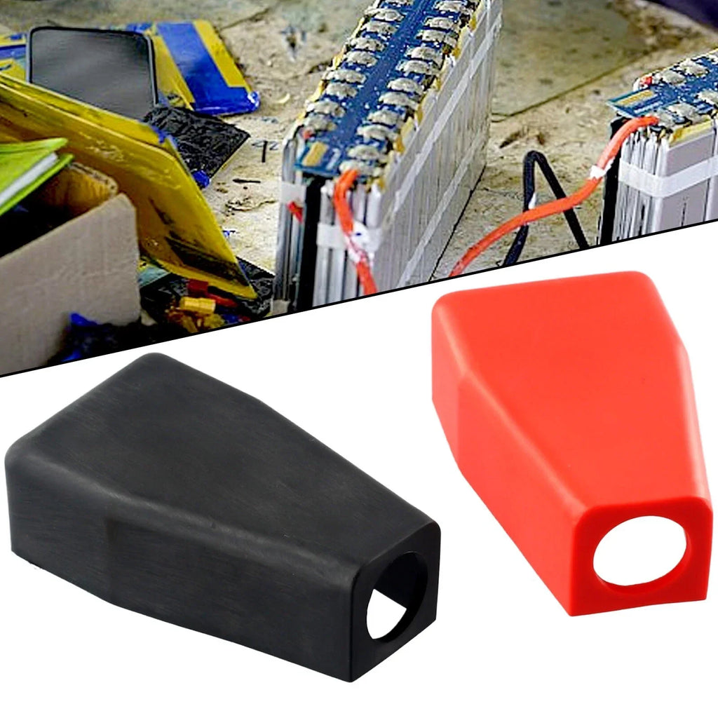 2 x Car Positive Battery Terminal Insulator Wire Connector Cap Cover Protectors