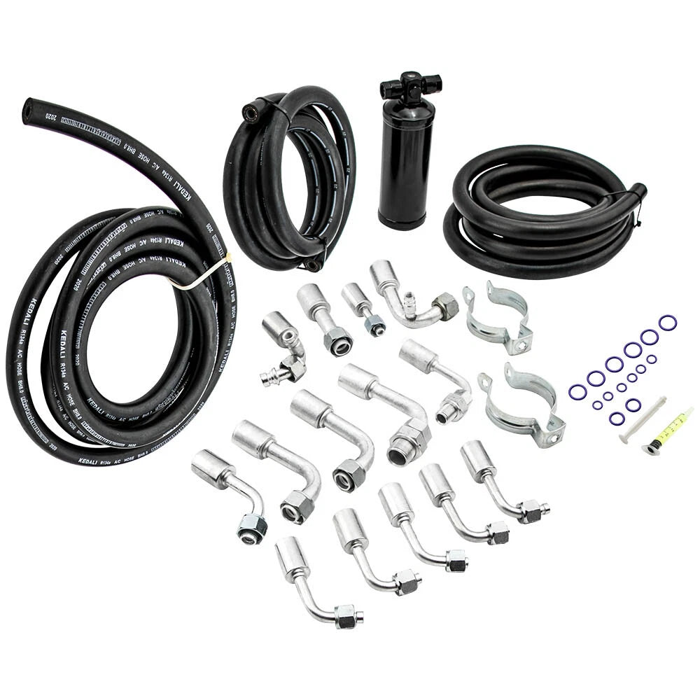 AC Air Conditioning Hose Kit for R-Ring Fittings (134A)