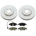 Front Brake Kit 320mm Rotors Bosch Pads for Audi A4 A5 Q5 S4 S5 (2009–2020)